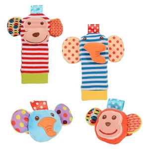 Juguetes de Alto Contraste para Bebés, Juego de <span class=keywords><strong>Calcetines</strong></span> y Pulseras con <span class=keywords><strong>Sonajero</strong></span>, Regalos Ideales de Juguetes Sensoriales para Recién Nacidos - Product Image 2