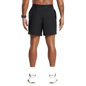 Pantalones Cortos Deportivos de Poliéster para Hombre, Transpirables, de Secado Rápido, con Cintura Elástica, para Verano - Product Image 5