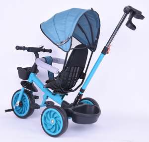 Bébé soins 4 en 1 enfants tricycle trotteur tricycle 1-6 ans bébé poussette garçons et filles enfants tricycle avec Parasols - Product Image 5