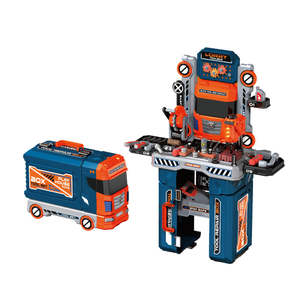 2025 garçons nouveau Portable <span class=keywords><strong>perceuse</strong></span> électrique réparation outil Table <span class=keywords><strong>jouet</strong></span> 2-en-1 outil camion coupe électrique tournevis outil Table <span class=keywords><strong>jouet</strong></span> - Product Image 1