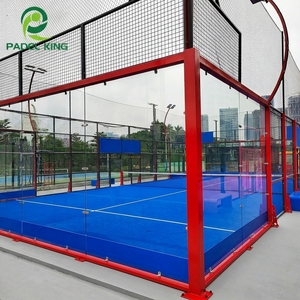 Pista <span class=keywords><strong>de</strong></span> Pádel Modular con Estructura <span class=keywords><strong>de</strong></span> Acero Galvanizado, Fácil Instalación, para Clubes Deportivos, Venta al por Mayor, Envío Rápido - Product Image 1
