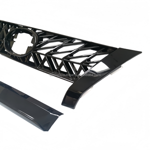 Calandre modifiée calandre noire de Lexus 570 Design noir pièces de rechange automobiles pour <span class=keywords><strong>Toyota</strong></span> <span class=keywords><strong>Fortuner</strong></span> 2016 <span class=keywords><strong>2017</strong></span> 2018 2019 - Product Image 5