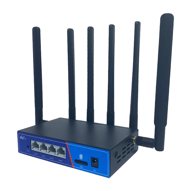 Mosslink Industrial Router LTE CAT 4 Router with Sim Card Slot Support 4G Ac1200 Dual Band Wifi Router With SIM Card Slot