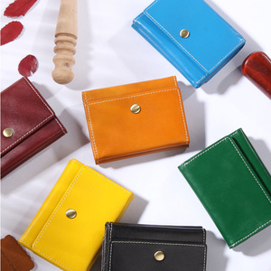 Nouveaux Portefeuilles Modèle 2026 – Bestseller Transfrontalier – Portefeuilles Courts Mini en Cuir Véritable pour Hommes et Femmes - Product Image 3