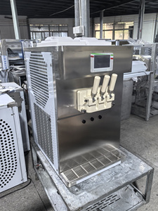 3 Flavor Soft <b>Ice</b> Cream Machine Double Compressor Automatic Frozen Drink <b>Ice</b> Cream <b>Maker</b> Combo Maquinaria De Heladeria for Sale - Product Image 4