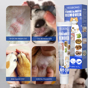 Ungüento Herbal Antibacteriano y Ecológico a Base de Plantas para el Cuidado de la Piel de Mascotas, Contra Ácaros y <span class=keywords><strong>Hongos</strong></span>, Crema Protectora Suave para Perros y <span class=keywords><strong>Gatos</strong></span> - Product Image 5