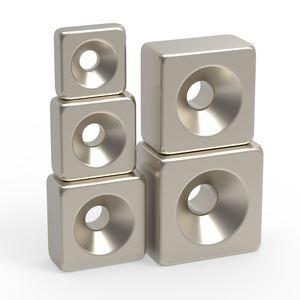 מגנטים ניאודימיום N38 אנטי, בעיצוב בלוק קובייתי פריזמטי, בעלת שטף מגנטי גבוה, כוח מגנטי אמין, מגנט קבוע מחומר נדיר. - Product Image 4