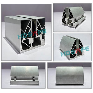 ราวบันไดกระจกนิรภัยราวบันได12 16 16 20มม. ตัวหนีบรั้วอลูมิเนียมรูปตัว U - Product Image 2