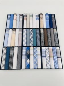 Di alta qualità degli uomini di cotone colorato fazzoletto di 3pc <span class=keywords><strong>in</strong></span> confezione regalo fazzoletto - Product Image 2