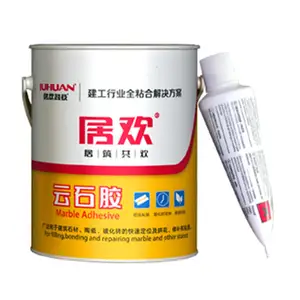 JUHUAN transparent polyester resin glue marble adhesive