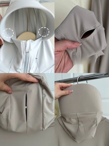 Vêtements <span class=keywords><strong>de</strong></span> protection solaire femmes Plus Long 2024 été corps lumière UV respirant glace soie vêtements <span class=keywords><strong>de</strong></span> protection solaire équitation Tram - Product Image 6