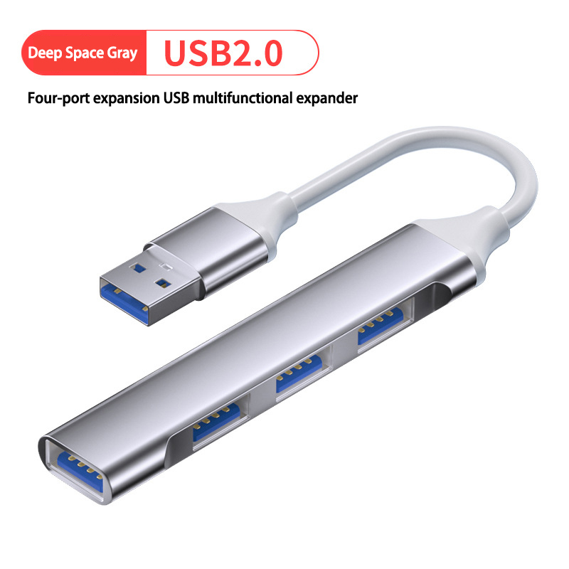 Gris - USB+USB2.0*4