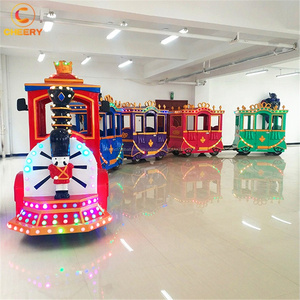 Classique Manèges Parc D'<span class=keywords><strong>attractions</strong></span> Attraction Touristique 24P Vapeur Électrique Mini Train Sans Voie Ferrée À Vendre - Product Image 5