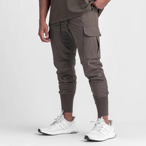 Schnellt rocknende Jogging hose für das Training Herren hose Khaki Jogger für Herren Leichte Freizeit hose mit Taschen - Product Image 2