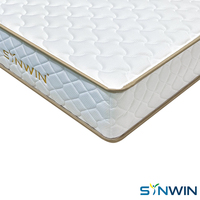 Matelas à sommier fermé SWP-PE20 de 20 cm avec ressorts ensachés de 18 cm - Matelas de lit confortable
