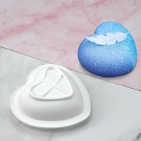 Moules en silicone en forme de cœur 3D personnalisables SILIKOLOVE pour la décoration de gâteaux et la pâtisserie