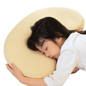 Oreiller de cou pour enfants confortable et luxueux, ergonomique, rectangulaire, en mousse hypoallergénique, anti-acariens, rafraîchissant, ignifuge - Product Image 1