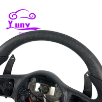 Volant en fibre de carbone forgé sur mesure pour Mercedes Benz W205 W213 W222 W223 W218 C257 CLA GLA GLC GLE GLS AMG