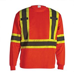 T-shirt réfléchissant haute visibilité T-shirt de sécurité haute visibilité pour le travail - Product Image 1