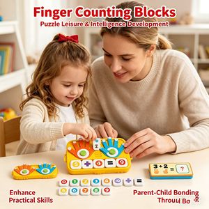 Jouets éducatifs MILI pour l'apprentissage des mathématiques, comptage sur les doigts, pour les enfants de 5 à 7 ans, jeux d'enseignement numérique pour la petite enfance - Product Image 2