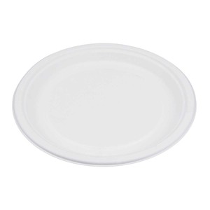 Best Quality 6 Inch Bagasse Round Disposable Plate | Eco-Friendly Biodegradable Sugarcane <b>Pulp</b> Dinner Plate | Wholesale Price - Product Image 4
