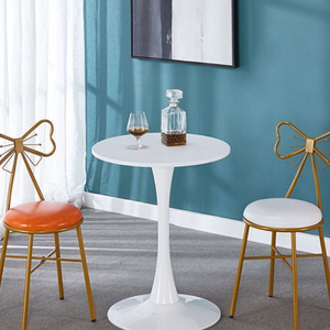 Table à manger moderne ronde <span class=keywords><strong>en</strong></span> bois de noyer <span class=keywords><strong>en</strong></span> cerisier assemblée mobile pour une utilisation <span class=keywords><strong>en</strong></span> hôtel - Product Image 6