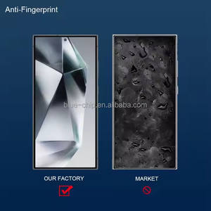 Irrompible alto vidrio transparente pegamento completo Anti <span class=keywords><strong>huella</strong></span> <span class=keywords><strong>digital</strong></span> Anti rotura Protector de pantalla para <span class=keywords><strong>Samsung</strong></span> S22 S23 S24 S25 Ultra - Product Image 5