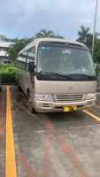 Bus Toyota Coaster d'occasion remis à neuf, bon état, 23 places, pour passagers, en vente en Chine