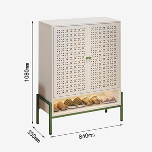 Espositore Scarpiera in Acciaio dal Design Moderno, Scaffale Commerciale di Lusso in Metallo, Mobile Organizzatore per Negozio, Scaffalatura per Scarpe - Product Image 3