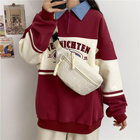 Sac bandoulière portable en polyester pour femme, sac de poitrine, sac banane, sac de taille style sportif, broderie tendance