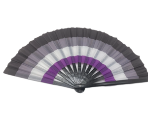 Custom Logo Bamboo Foldable Hand Fan 33cm/13inch Natural Handmade Business <b>Gift</b> for Promotions and Decor - Product Image 3