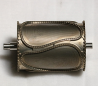 Rouleau de couture de dentelle ultrasonique, roue de fleur personnalisée