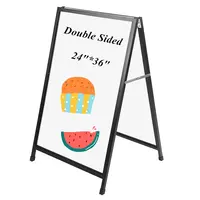 Wholesale Folding Double Sided A Photo Frame Stand Sandwich Board  Advertising Display Poster Stand From Berg555, $394.33