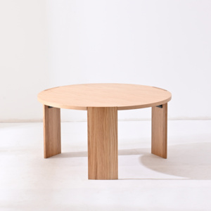 Nhà Máy Bán Buôn Đồ Nội Thất Nhà Hiện Đại Bắc Âu Tự Nhiên Gỗ Hẹn Giờ Bằng Gỗ <span class=keywords><strong>70Cm</strong></span> Phòng Khách Vòng Sofe Bên Bàn Cà Phê - Product Image 2