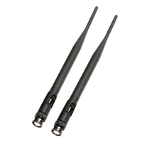 Antenne omnidirectionnelle sans fil portable 5dbi avec connecteur BNC, amplificateur de signal Wifi pour intérieur, antenne externe
