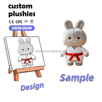 Peluche personnalisée de judo et de karaté, jouet en peluche d'arts martiaux, poupée en peluche, figurine de lutte sportive avec logo personnalisé, cadeau promotionnel