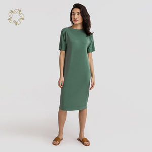 Robes durables pour femmes <span class=keywords><strong>robe</strong></span> <span class=keywords><strong>fluide</strong></span> en jersey modal <span class=keywords><strong>robe</strong></span> modale d'été écologique chemises de nuit modales pour femmes - Product Image 1