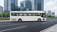 Autobus électrique de 12 m à grande autonomie, 28+1 places, pour le transport urbain durable en Afrique, solution LHD