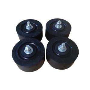 Almohadillas amortiguadoras de vibraciones para unidades exteriores de fabricante, 69 mm, redondas, de caucho natural, para aire acondicionado - Product Image 2