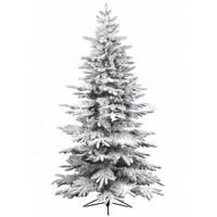 Sapin de Noël artificiel Lexington à DEL pré-éclairé de 7.5 pieds avec lumières blanches chaudes