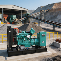 Groupe électrogène diesel 350 kW 437,5 kVA de type ouvert alimenté par Cummins avec AVR pour grandes usines et sites miniers