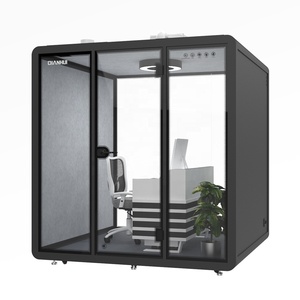 Cabina de Aislamiento Acústico Reutilizable y Removible para Médicos, Cabina de Silencio Refrescante para Observación Médica - Product Image 3