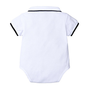 Ensemble de vêtements pour bébé garçon, polo à manches courtes et pantalon, 2 pièces, été - Product Image 3