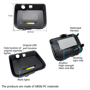 Sạc không dây cho TOYOTA RAV4 (thế hệ thứ năm, LHD) /wildlander-Tương thích với 2020-2022 Mô hình xe cho bộ sạc - Product Image 6