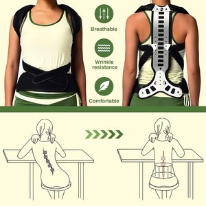 Corrector de Postura Ajustable para Espalda Completa, Soporte para Escoliosis/Cifosis/<span class=keywords><strong>Fractura</strong></span> por Compresión <span class=keywords><strong>Vertebral</strong></span> - Product Image 5