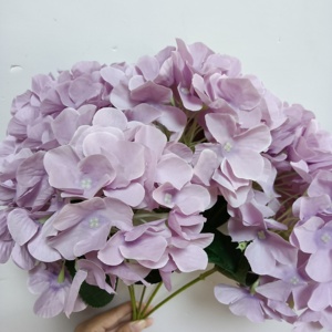 EG-G918 Tím loạt trang trí đám cưới Hoa cẩm tú cầu hoa nhân tạo bán buôn hoa giả - Product Image 2