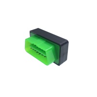 Prix usine Boîtier compact pour scanner automobile 12V OBD2 Elm327 16 broches avec connecteur, garantie 1 an, lecteur de codes pour
