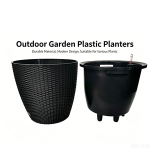 Pots de fleurs <span class=keywords><strong>en</strong></span> plastique, style luxe léger, multi-tailles, pour balcon intérieur - Product Image 6