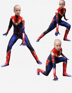 Hot Sale Women and Girls Superhero Jumpsuit for Halloween Sexy <strong>Captain</strong> Women <strong>Costume</strong> - Product Image 5