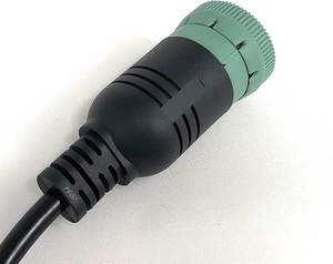 สายอะแดปเตอร์วินิจฉัยรถบรรทุก OBD2 แบบ 9 พิน เป็น 16 พิน สำหรับเครื่องยนต์ดีเซลคัมมินส์ (ขั้วต่ออัตโนมัติ) จีน - Product Image 2